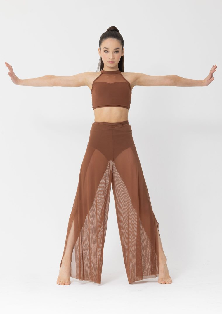 Mesh Performance Crop - Studio 7 Dancewear