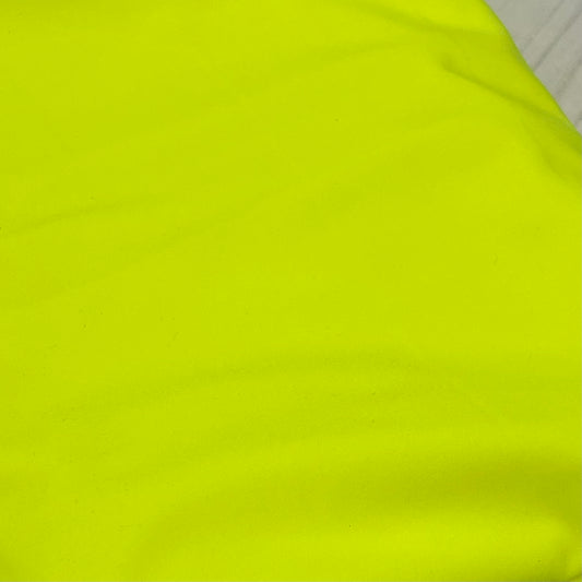 Citrus Shiny Nylon Spandex - remnant 1m