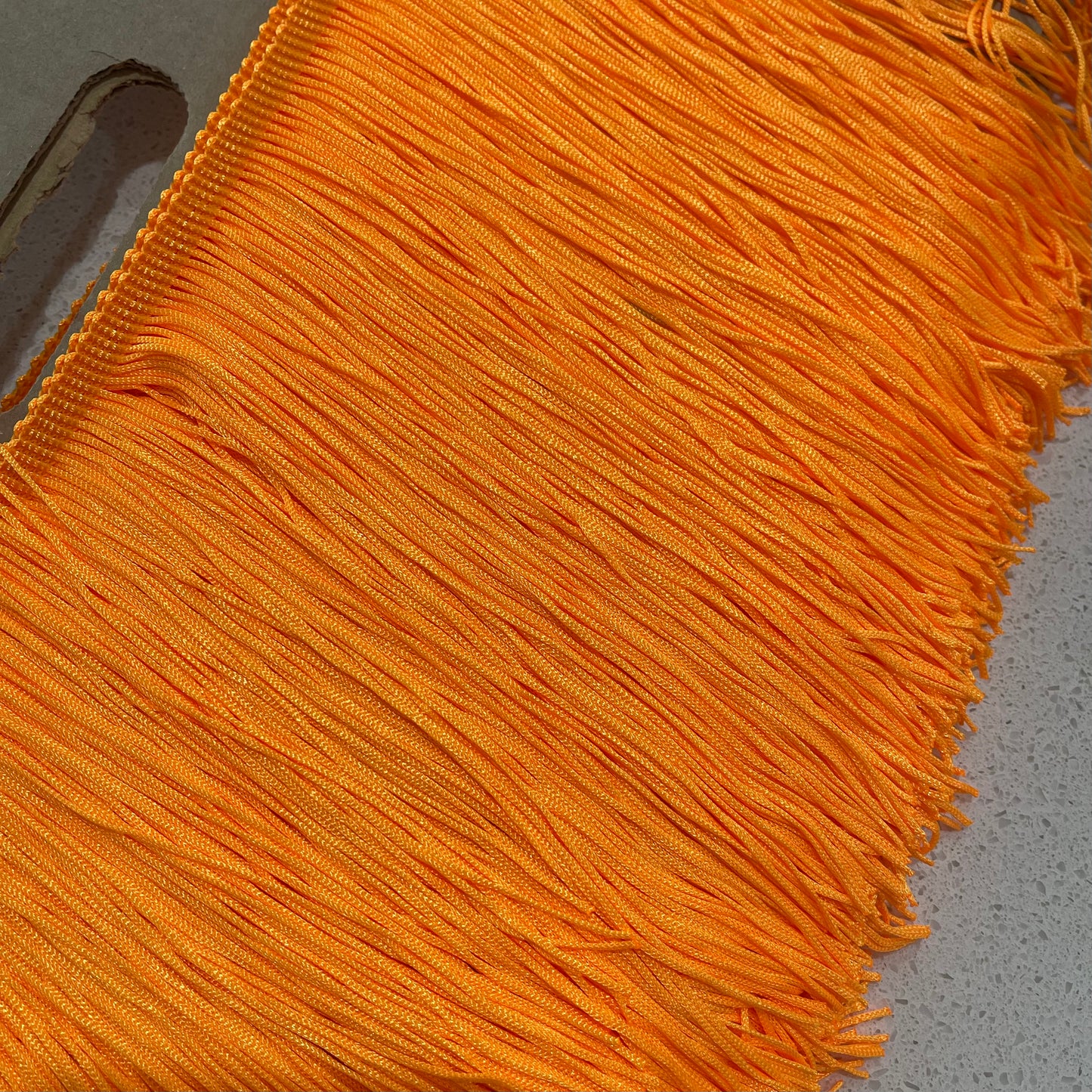 Fluro Orange - Fringe 20cm