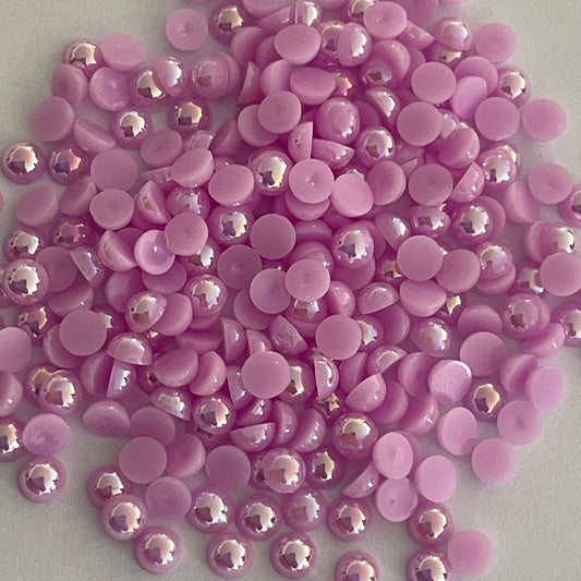 Pearl Flatback - Light Purple