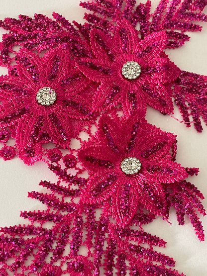 3D Glitter Range - Hot Pink