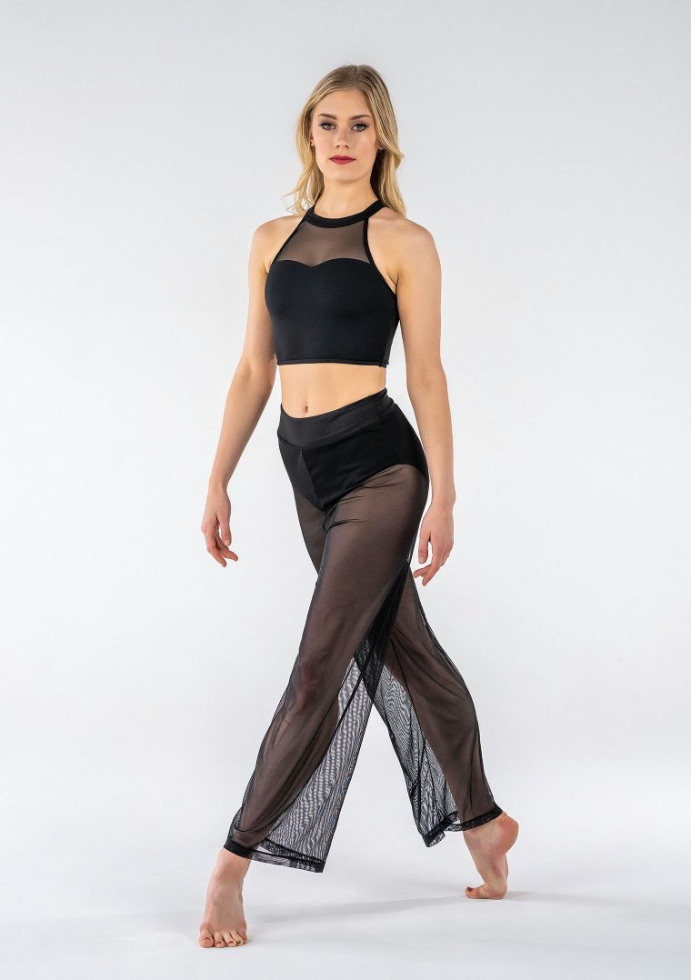 Mesh Performance Crop - Studio 7 Dancewear