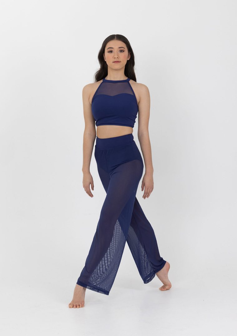 Mesh Performance Crop - Studio 7 Dancewear