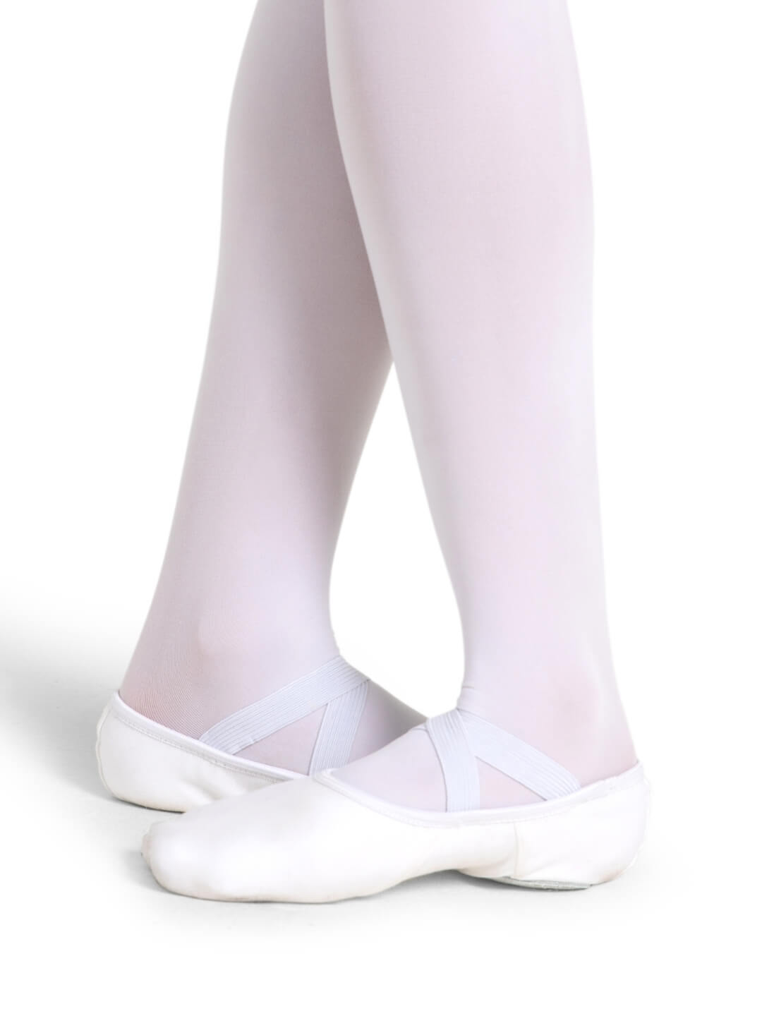 Capezio Hanami Canvas Ballet - White